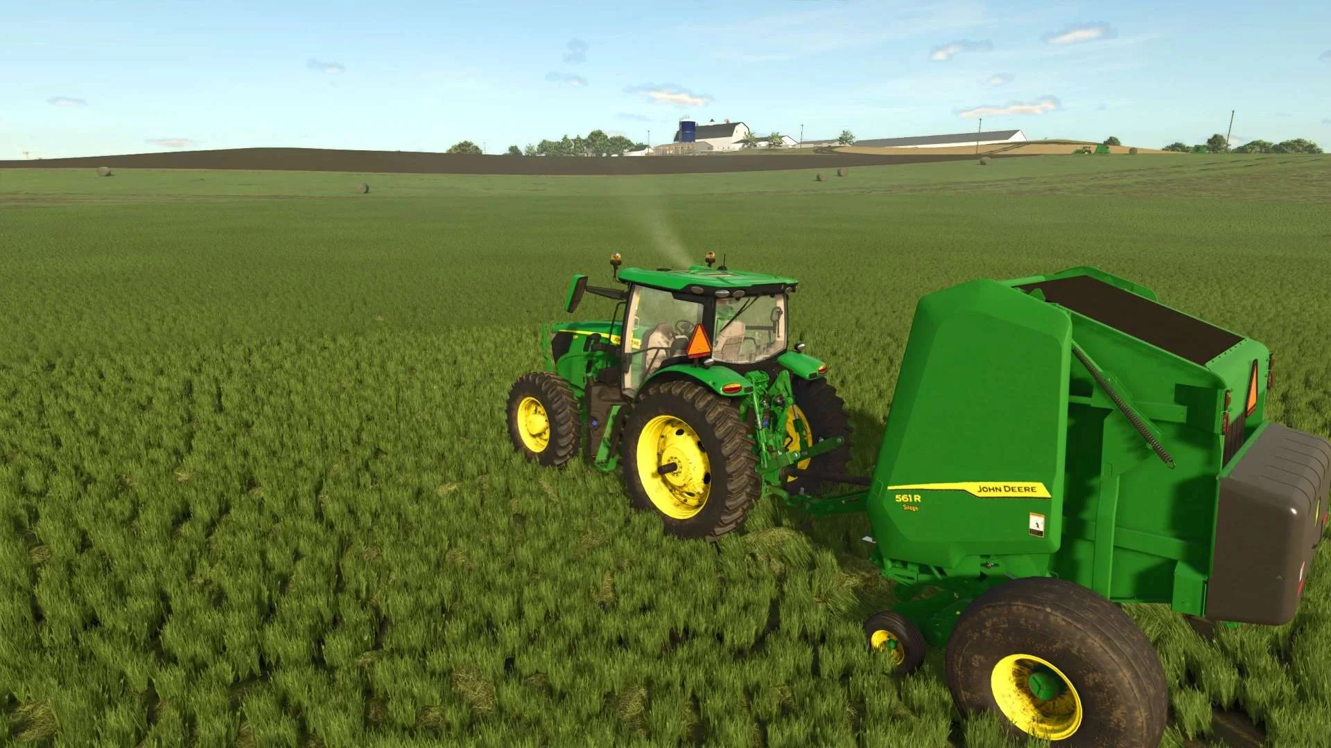 FS25 John Deere 6R (145-185) Mid-Sized Frame Utility Tractor v1.0 Tractors Mod FS25 Mod Free Download