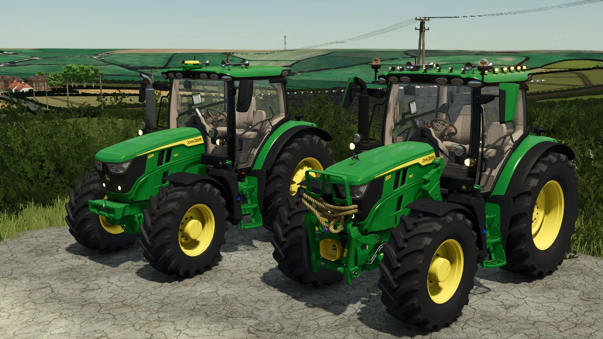FS25 John Deere 6R 110-150 Edit V1.0 Tractors Mod