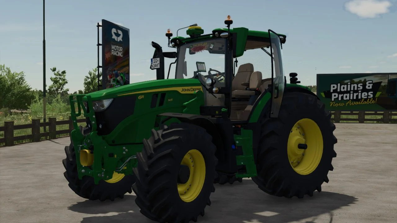 FS25 John Deere 6R 145-185 V1.4.2.2 Tractors Mod FS25 Mod Free Download