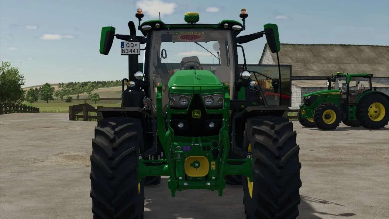 FS25 John Deere 6R 145-185 v1.4.2 Tractors Mod FS25 Mod Free Download