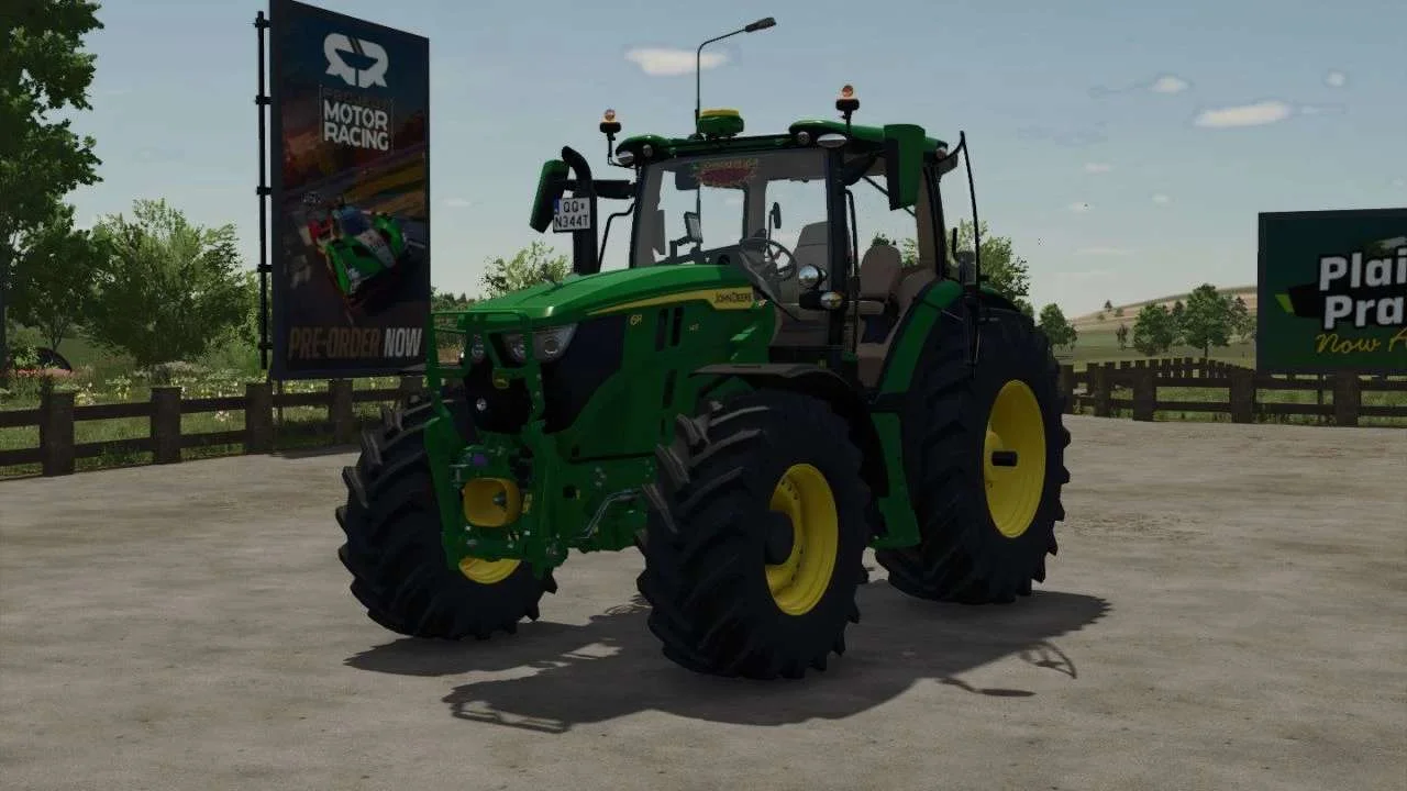 FS25 John Deere 6R 145-250 v1.0 Tractors Mod FS25 Mod Free Download