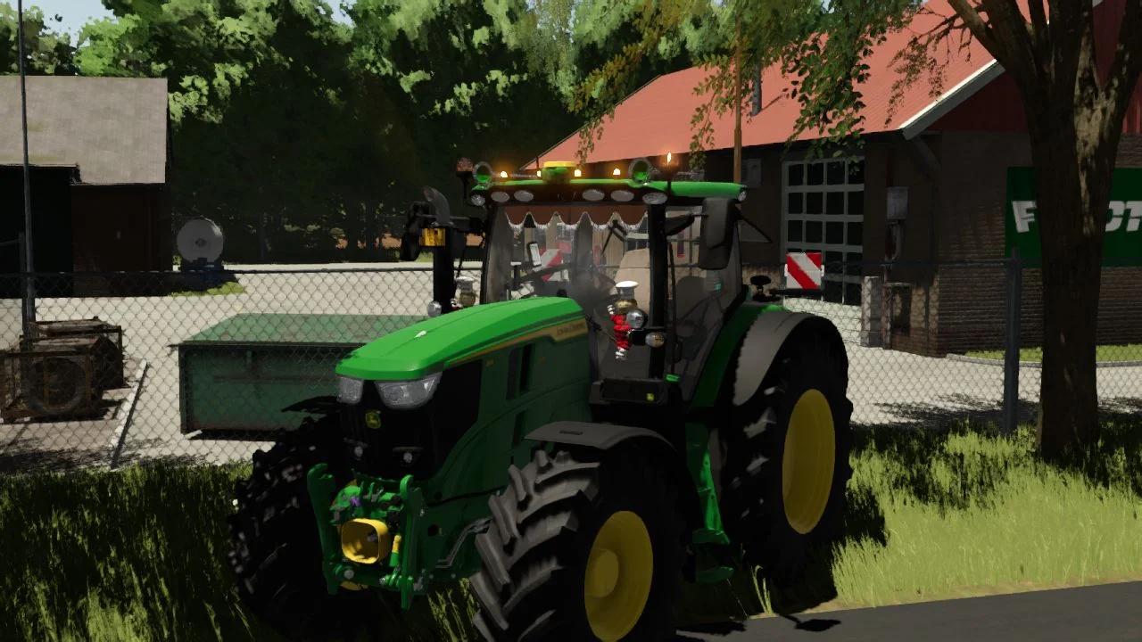 FS25 John Deere 6R 175 – 215 Edit V1.0 Tractors Mod