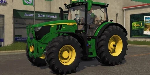 FS25 John Deere 6R 205 v1.0 Tractors Mod FS25 Mod Free Download
