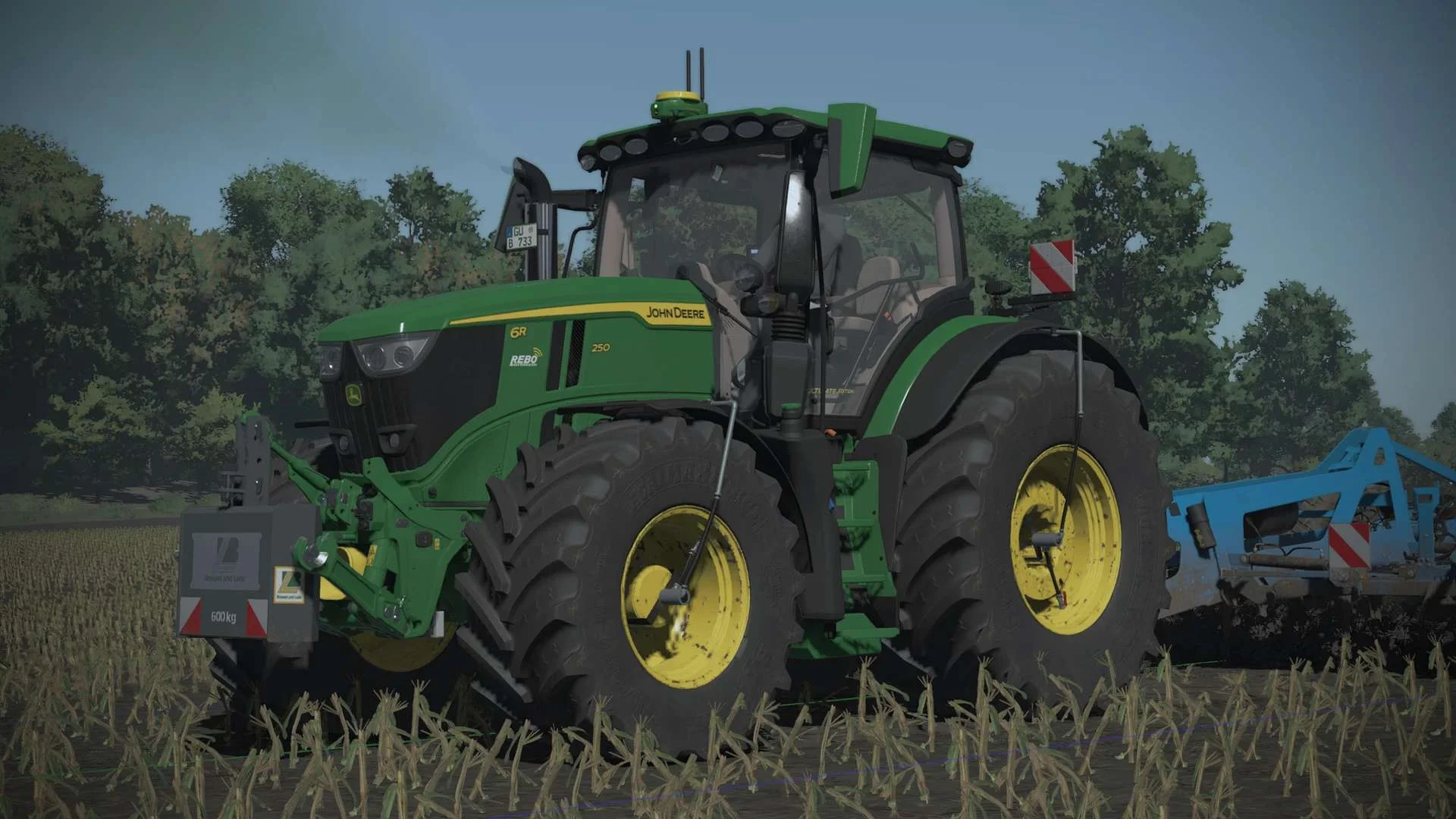 FS25 John Deere 6R 230-250 by officiall michel v1.0 Tractors Mod