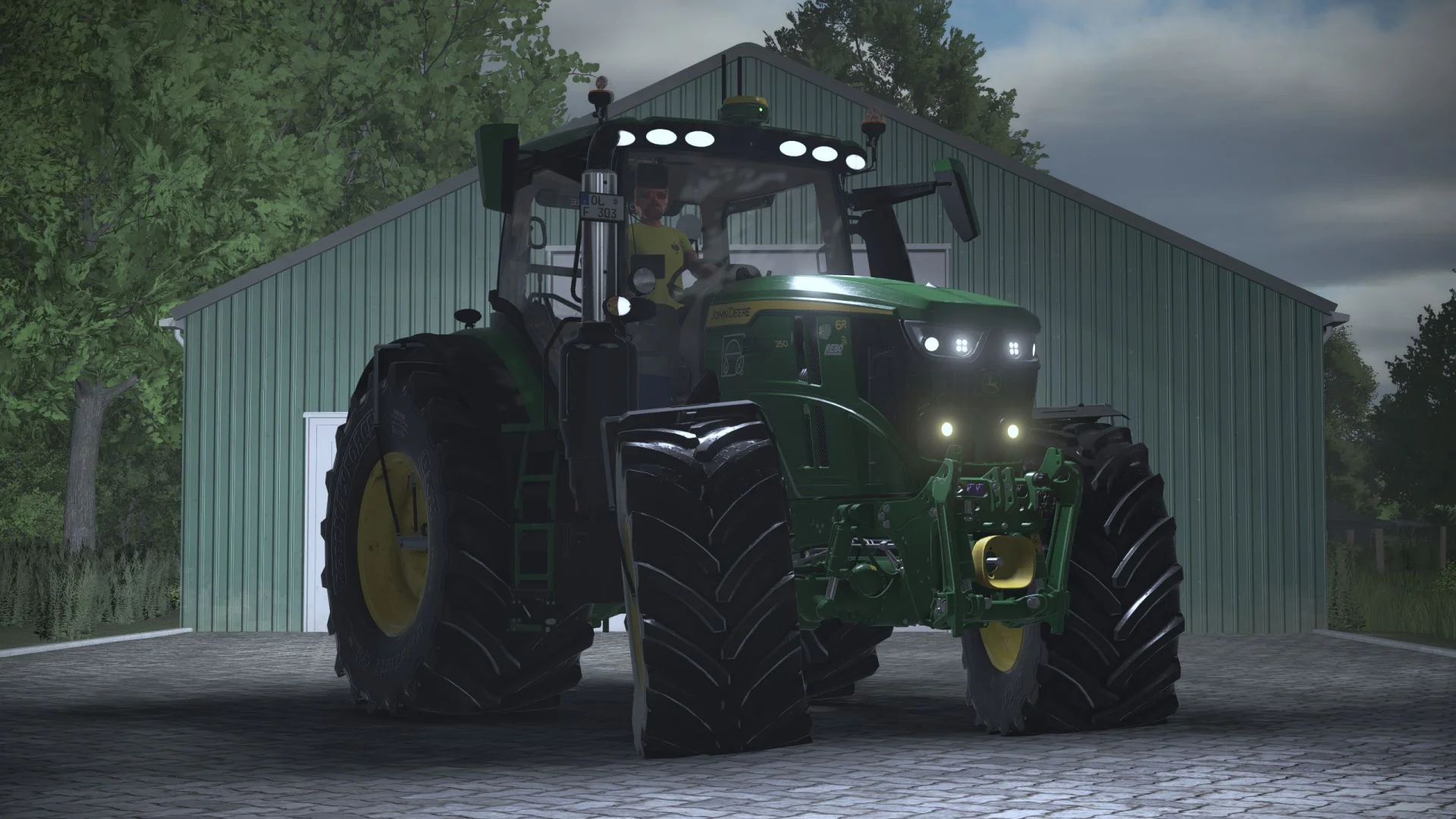 FS25 John Deere 6R 230-250 Edit V1.3 Tractors Mod