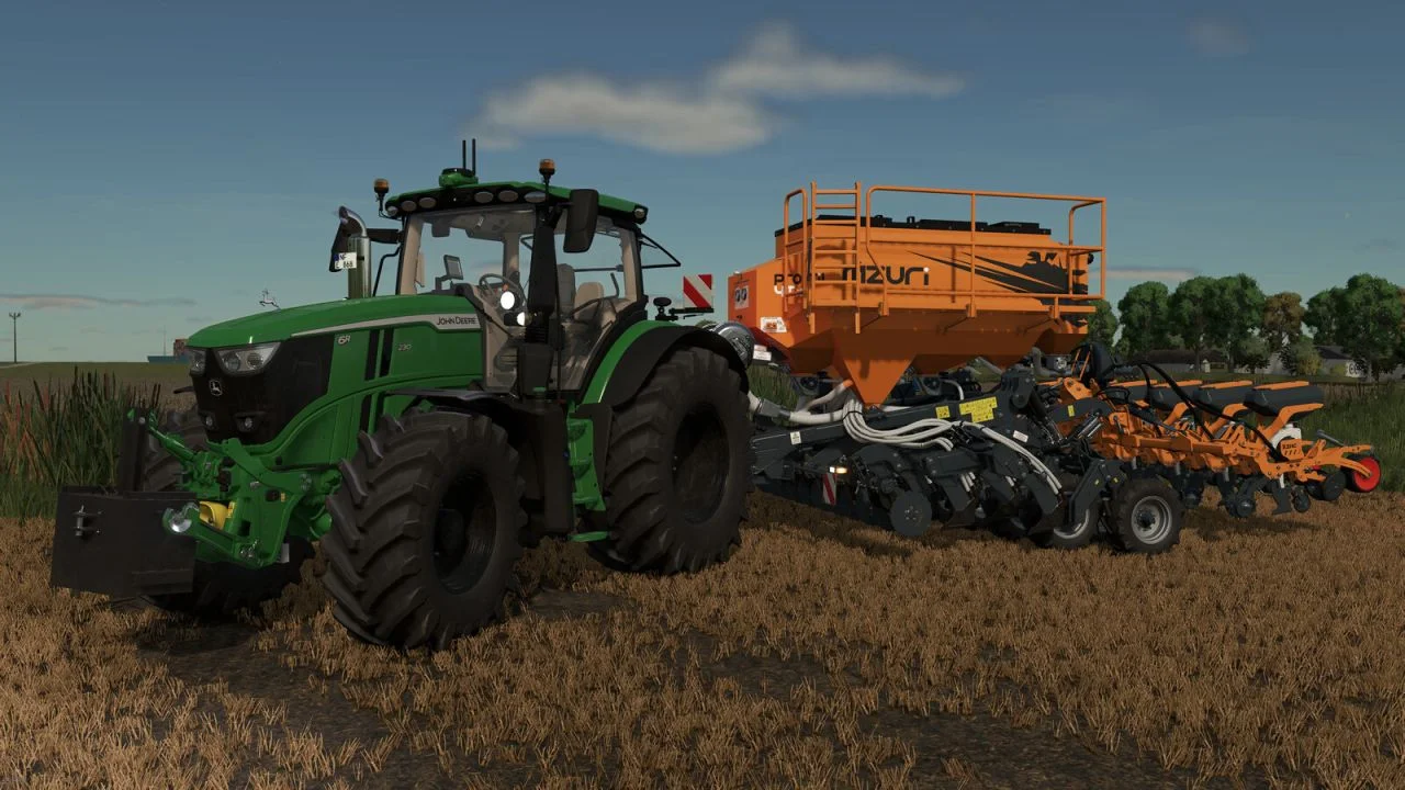 FS25 John Deere 6R 230-250 V1.0 Tractors Mod FS25 Mod Free Download