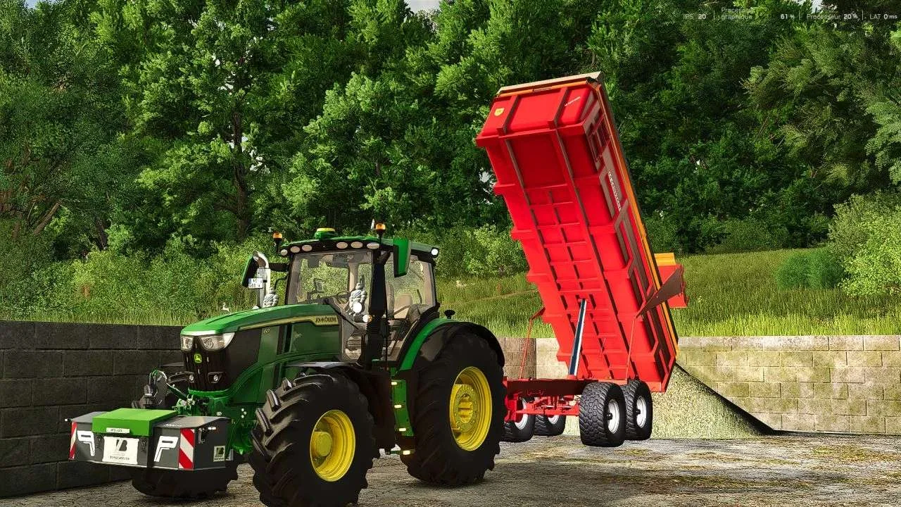 FS25 John Deere 6R 250 v1.0 Tractors Mod