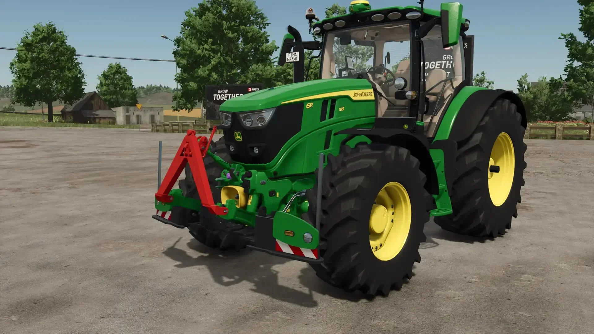 FS25 JOHN DEERE 6R Agribumper V2.0.3 Tractors Mod FS25 Mod Free Download