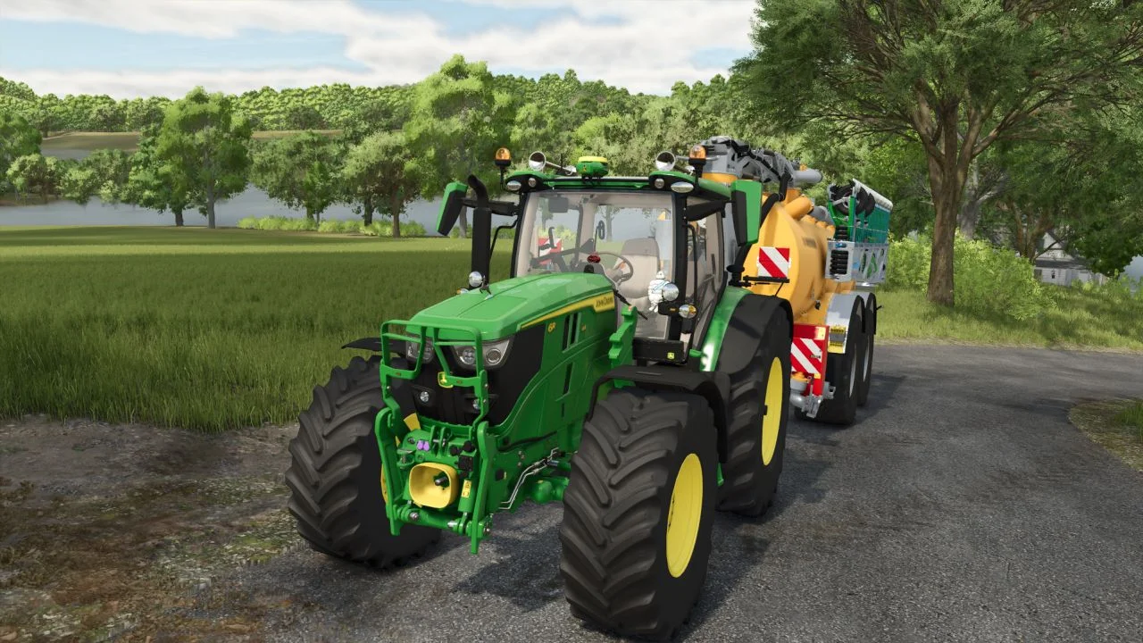 FS25 John Deere 6R Edit V1.1 Tractors Mod FS25 Mod Free Download