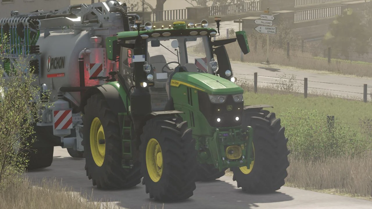 FS25 John Deere 6R Extra Large Edit V1.0 Tractors Mod FS25 Mod Free Download