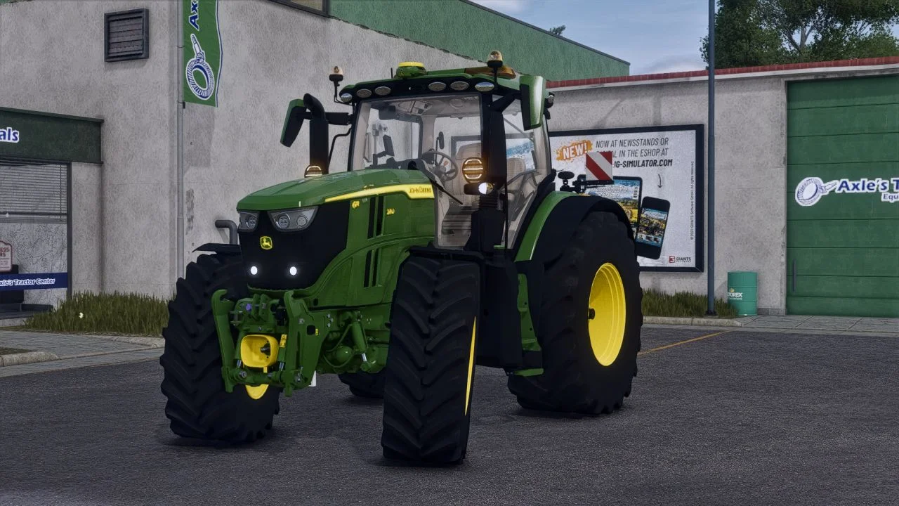FS25 John Deere 6R Extra Large V1.0 Tractors Mod FS25 Mod Free Download