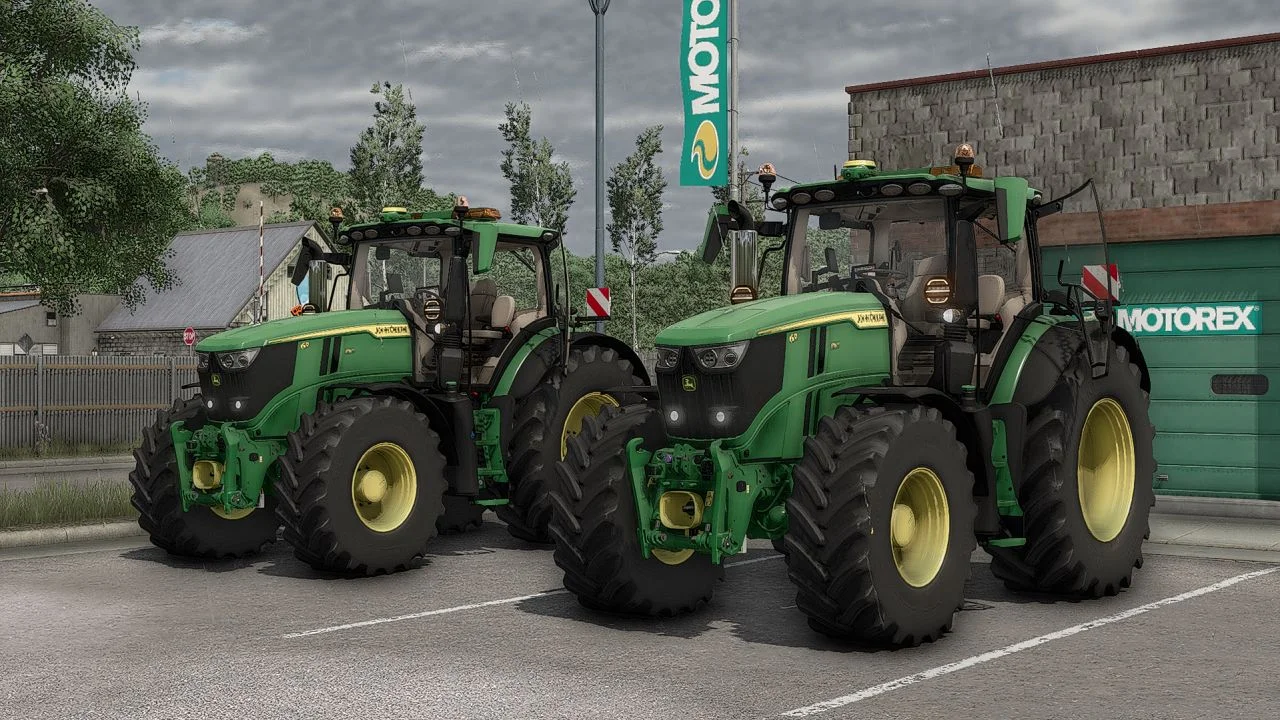 FS25 John Deere 6R Extra Large V1.2 Tractors Mod FS25 Mod Free Download