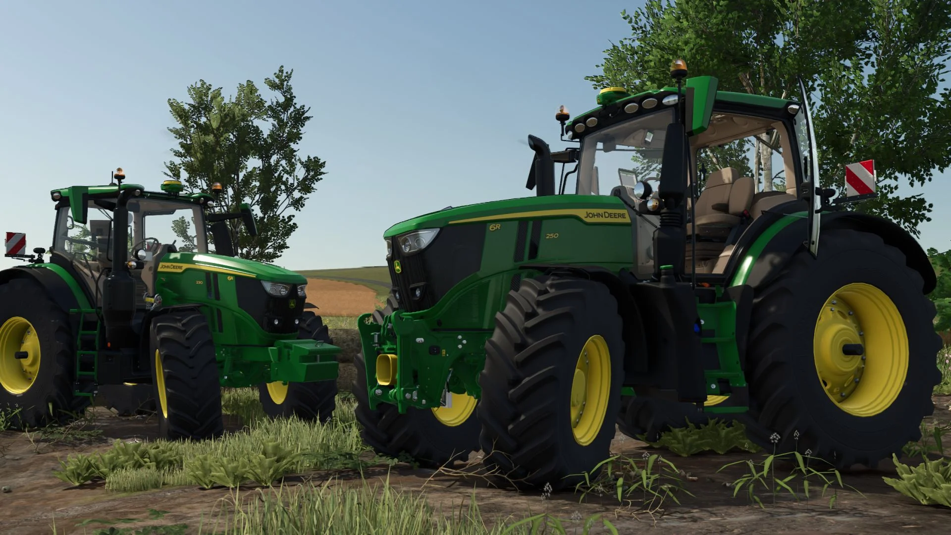 FS25 John Deere 6R ExtraLarge Frame Gen2 V1.0 Tractors Mod FS25 Mod Free Download