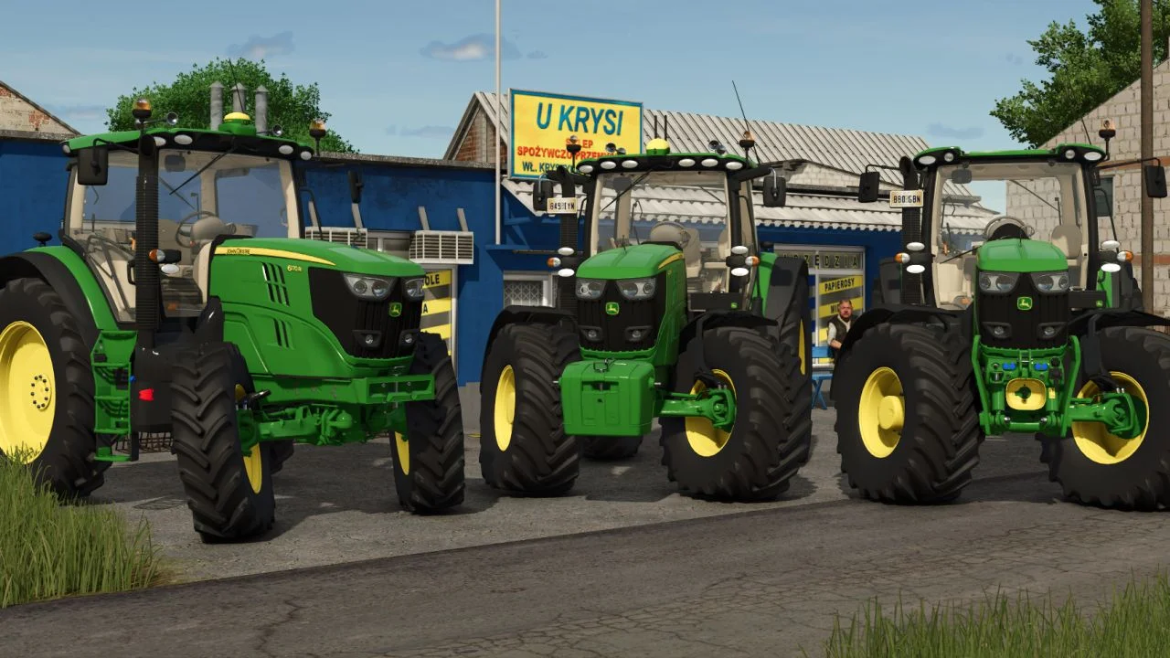 FS25 John Deere 6R Large Frame Series 2011 v1.0 Tractors Mod FS25 Mod Free Download