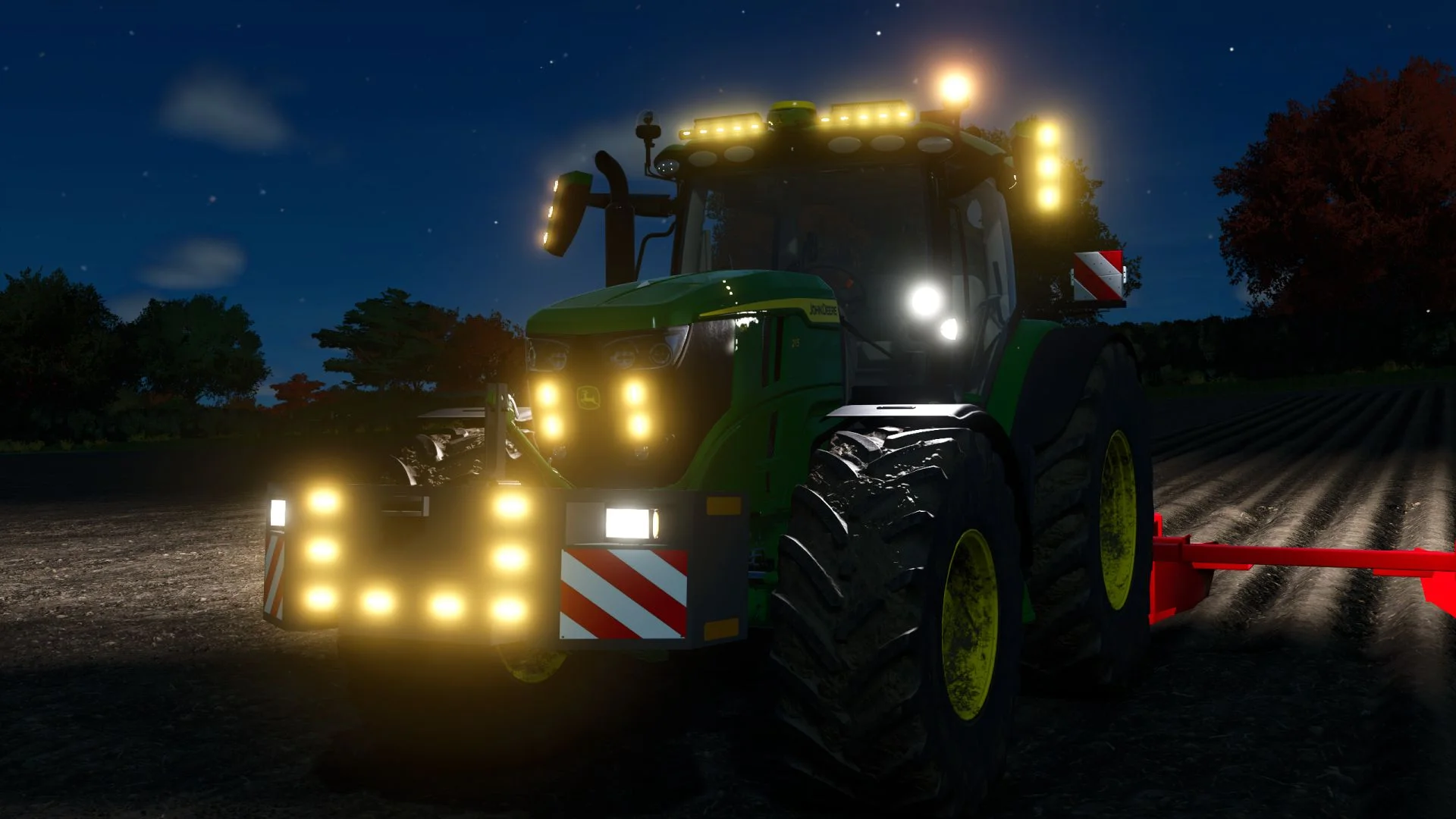FS25 John Deere 6R Large Frame Series Edit V1.0 Tractors Mod FS25 Mod Free Download