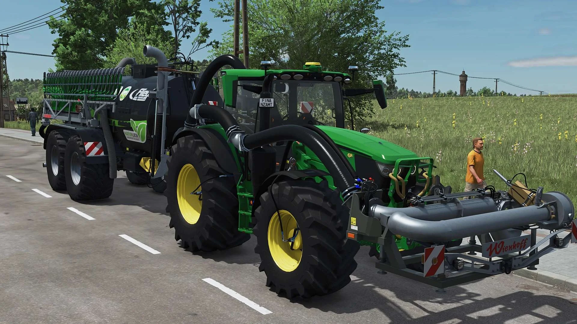 FS25 JOHN DEERE 6R Medium+ v2.0.4.2 Tractors Mod FS25 Mod Free Download