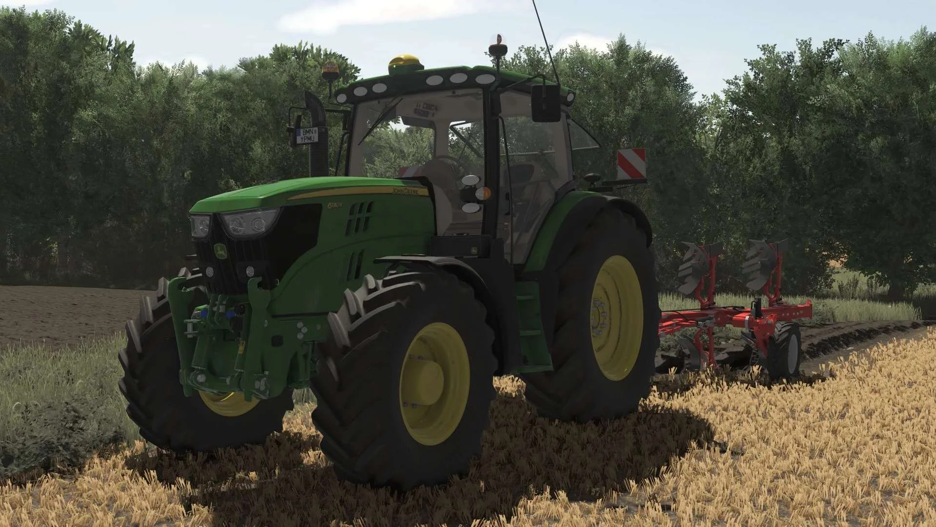 FS25 John Deere 6R Medium Frame Series 2011 v1.0 Tractors Mod