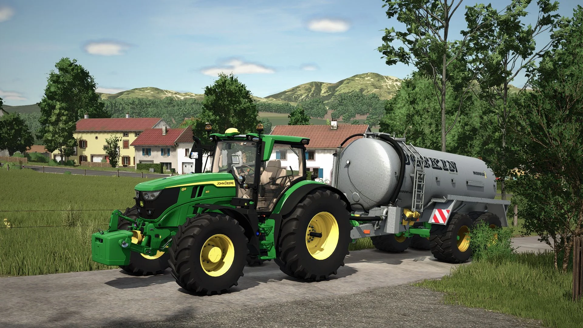 FS25 John Deere 6R Medium Frame V1.0 Tractors Mod FS25 Mod Free Download