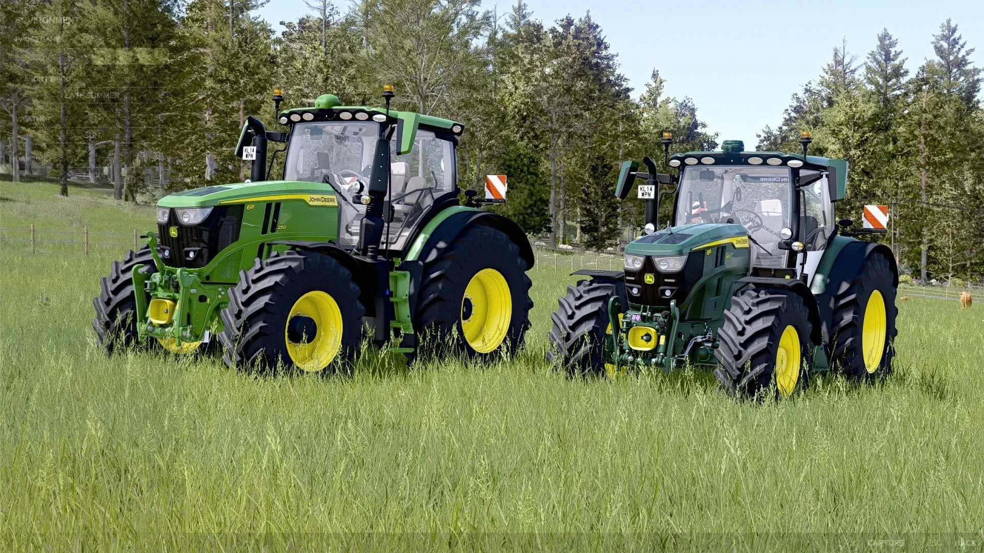 FS25 John Deere 6R Pack SLM v1.0.0.3 Tractors Mod