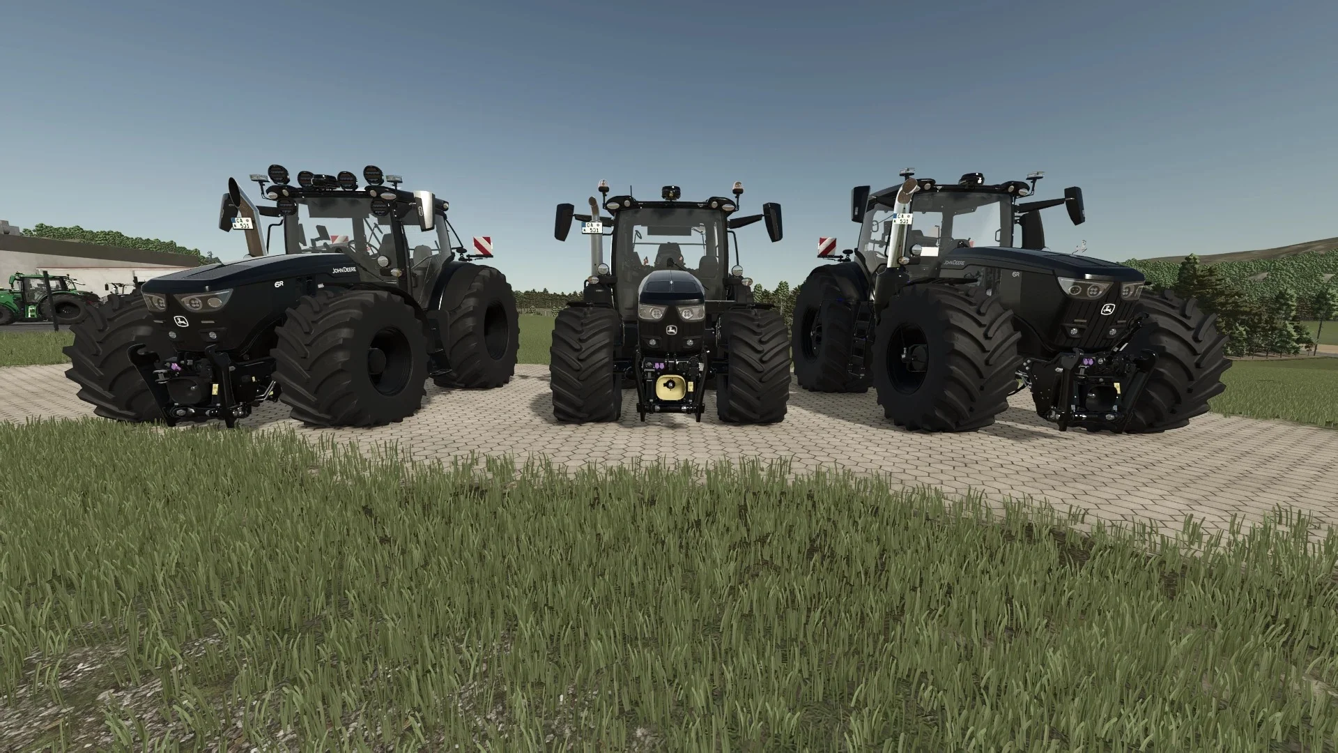 FS25 John Deere 6R Pack SLM v1.0.0.5 Tractors Mod