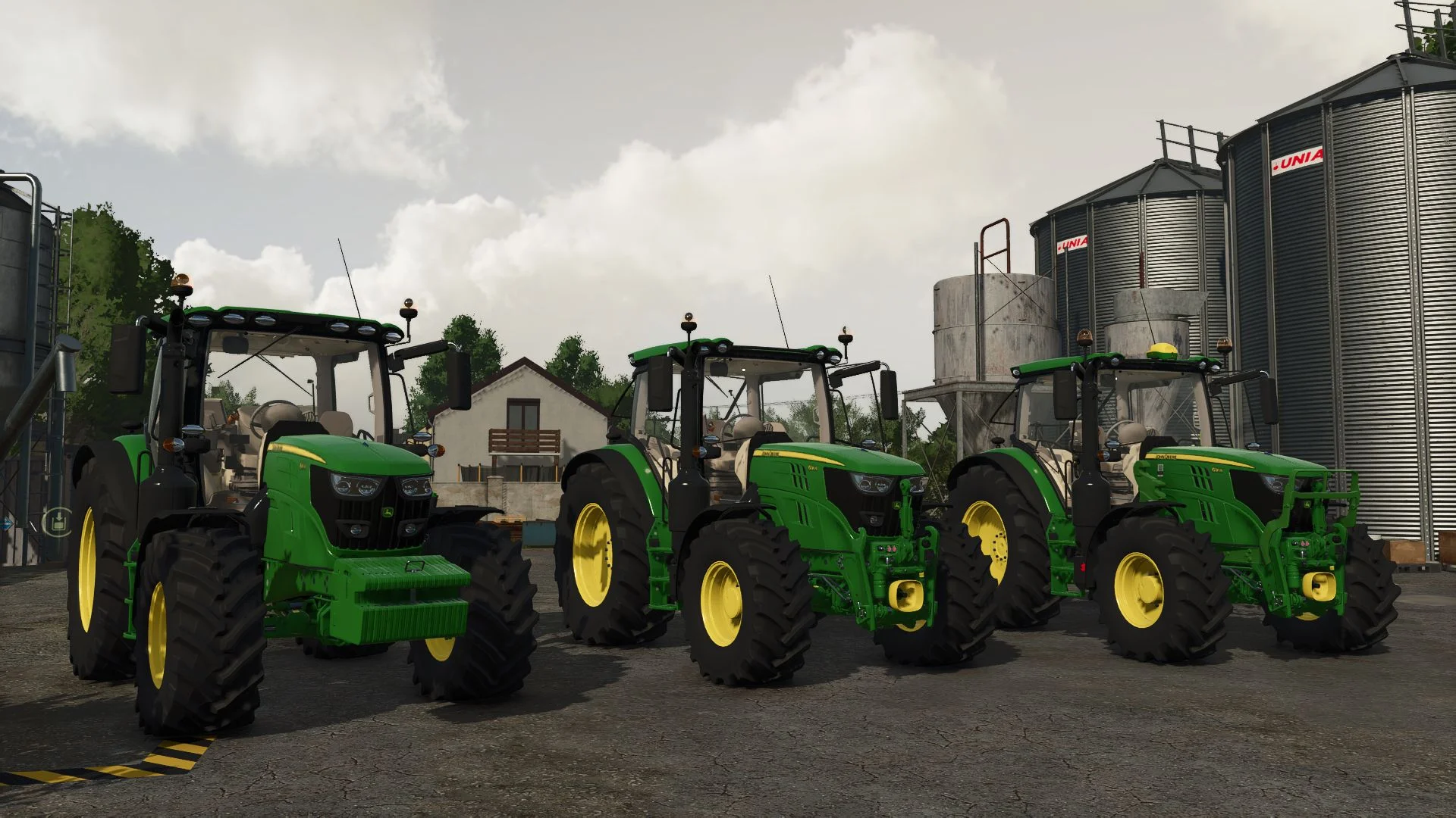FS25 John Deere 6R Series Small Frame V1.0 Tractors Mod FS25 Mod Free Download