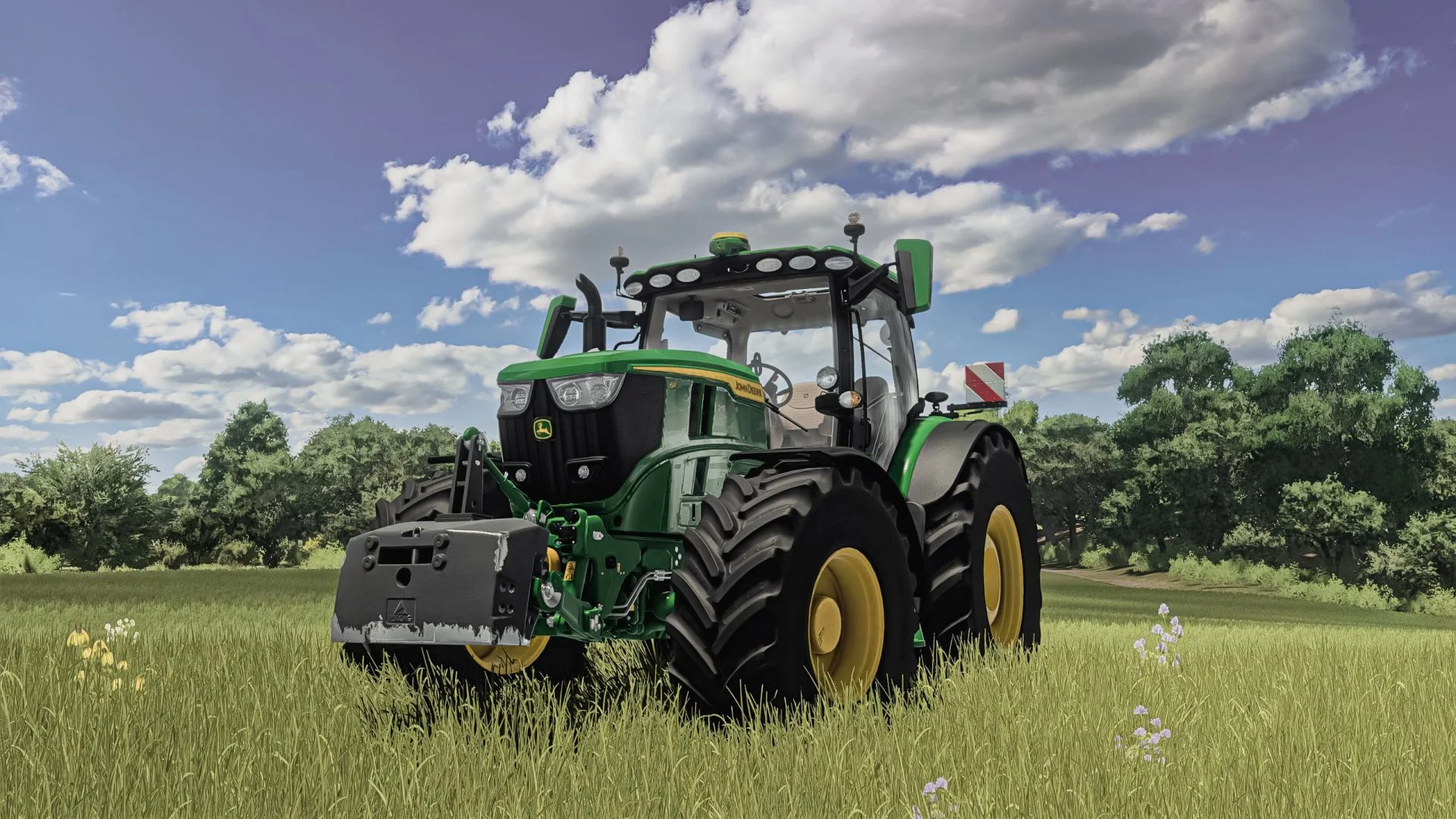 FS25 John Deere 6R Series V1.0 Tractors Mod FS25 Mod Free Download