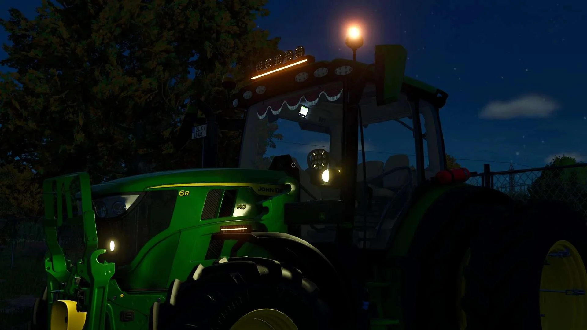FS25 John Deere 6R Small Frame Series 2021 Edit v1.0 Tractors Mod FS25 Mod Free Download