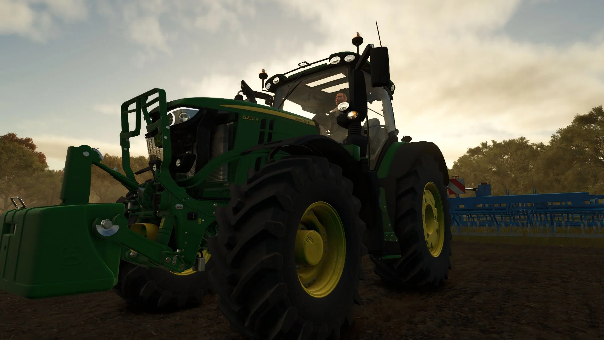 FS25 John Deere 6R V1.0.2.1 Tractors Mod FS25 Mod Free Download