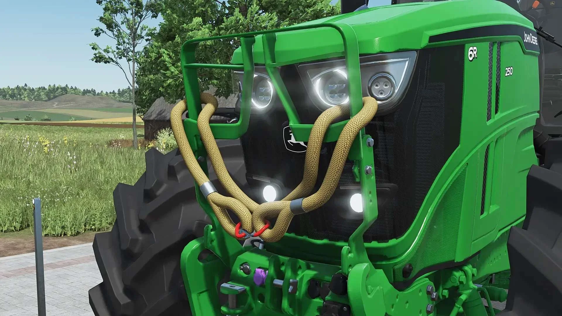 FS25 JOHN DEERE 6R XLarge v1.0.1 Tractors Mod FS25 Mod Free Download