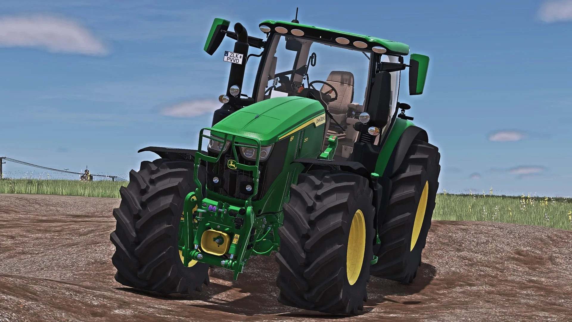 FS25 John Deere 6R XLarge v1.0.5.1 Tractors Mod