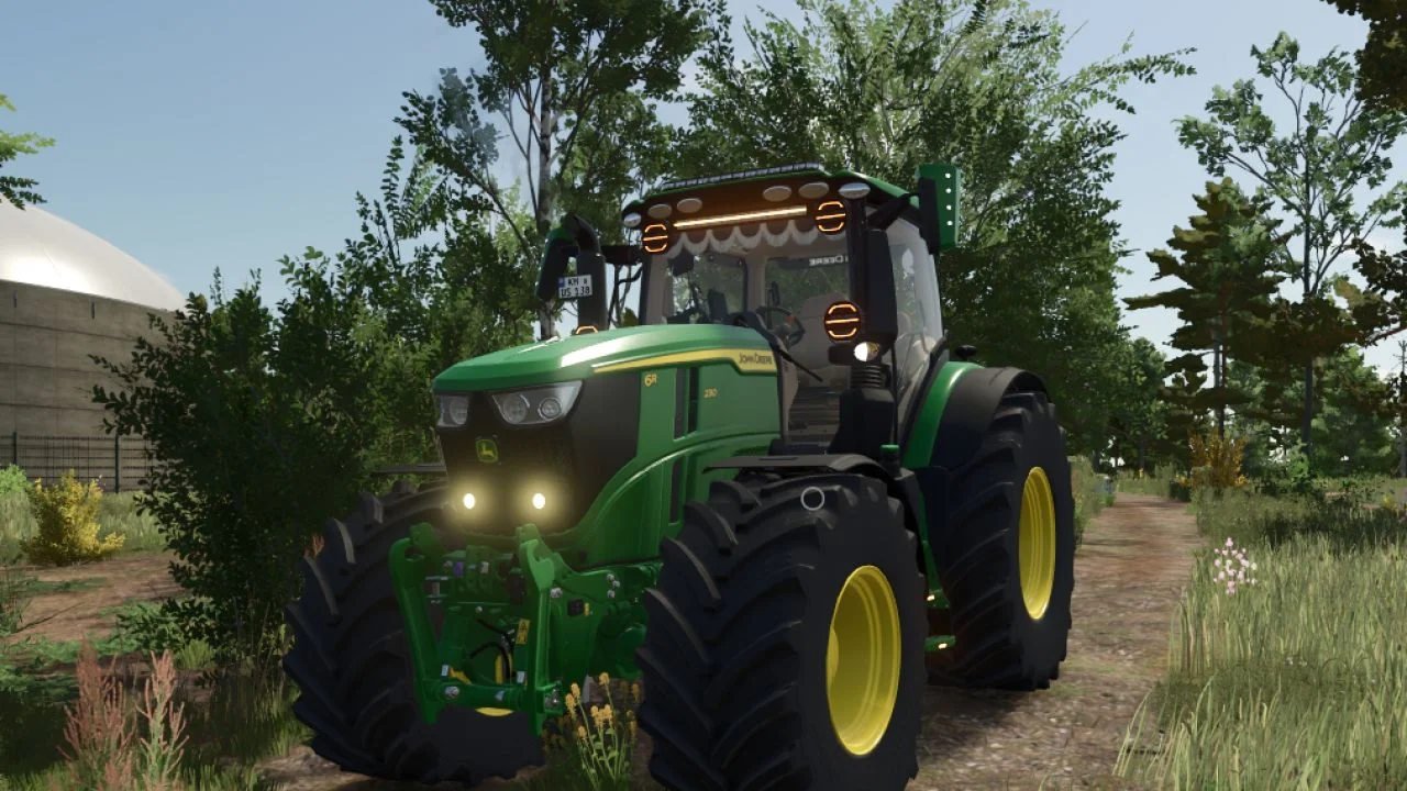 FS25 John Deere 6R Xtra Large Frame 2025 Edit V1.0 Tractors Mod