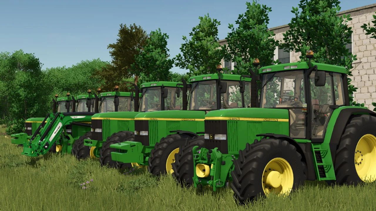 FS25 John Deere 6×10 Series V1.0 Tractors Mod FS25 Mod Free Download