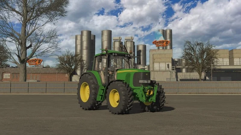 FS25 John Deere 6×20 Series V1.1 Tractors Mod FS25 Mod Free Download