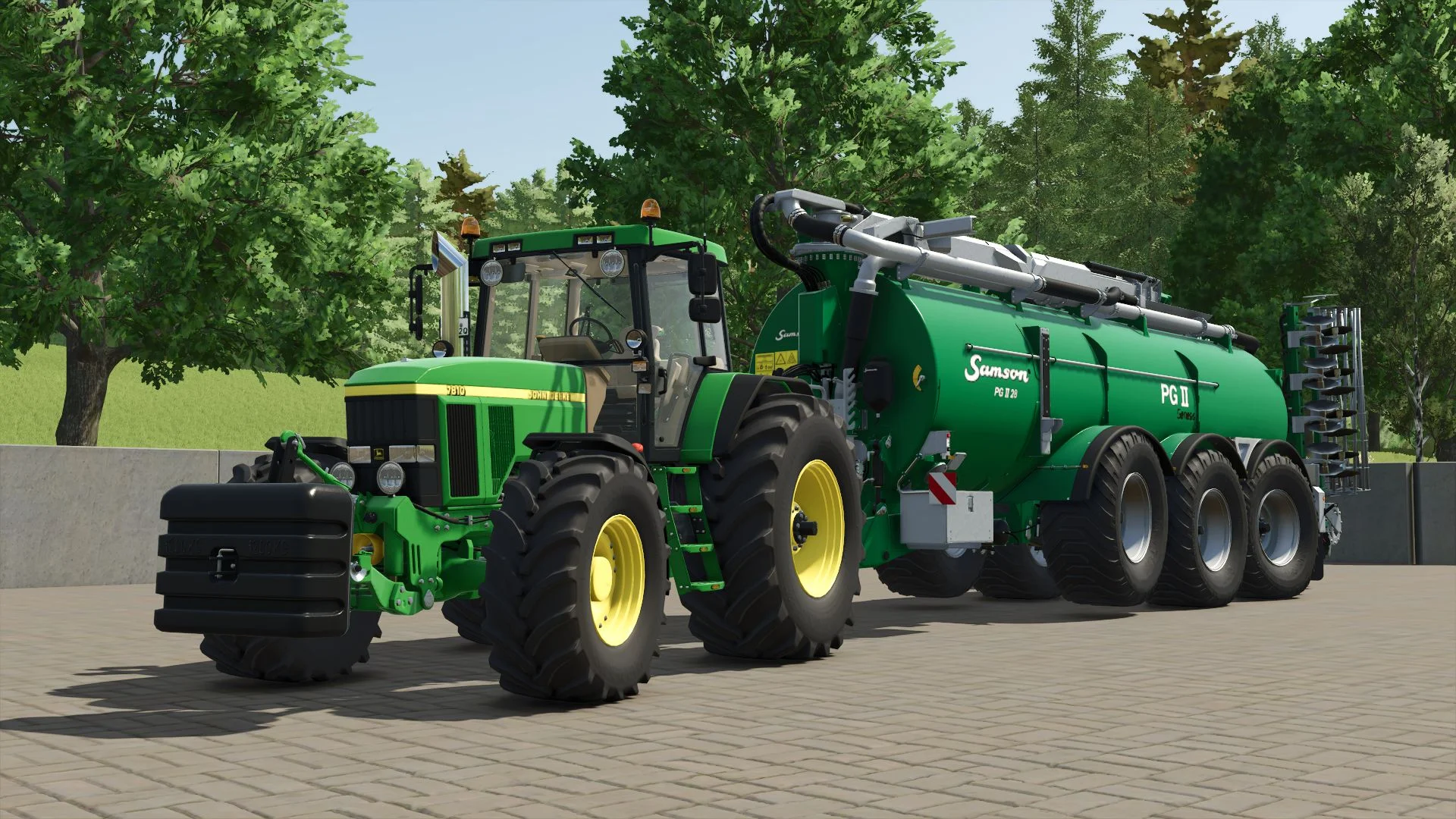 FS25 John Deere 7010 Edit v1.0 Tractors Mod FS25 Mod Free Download