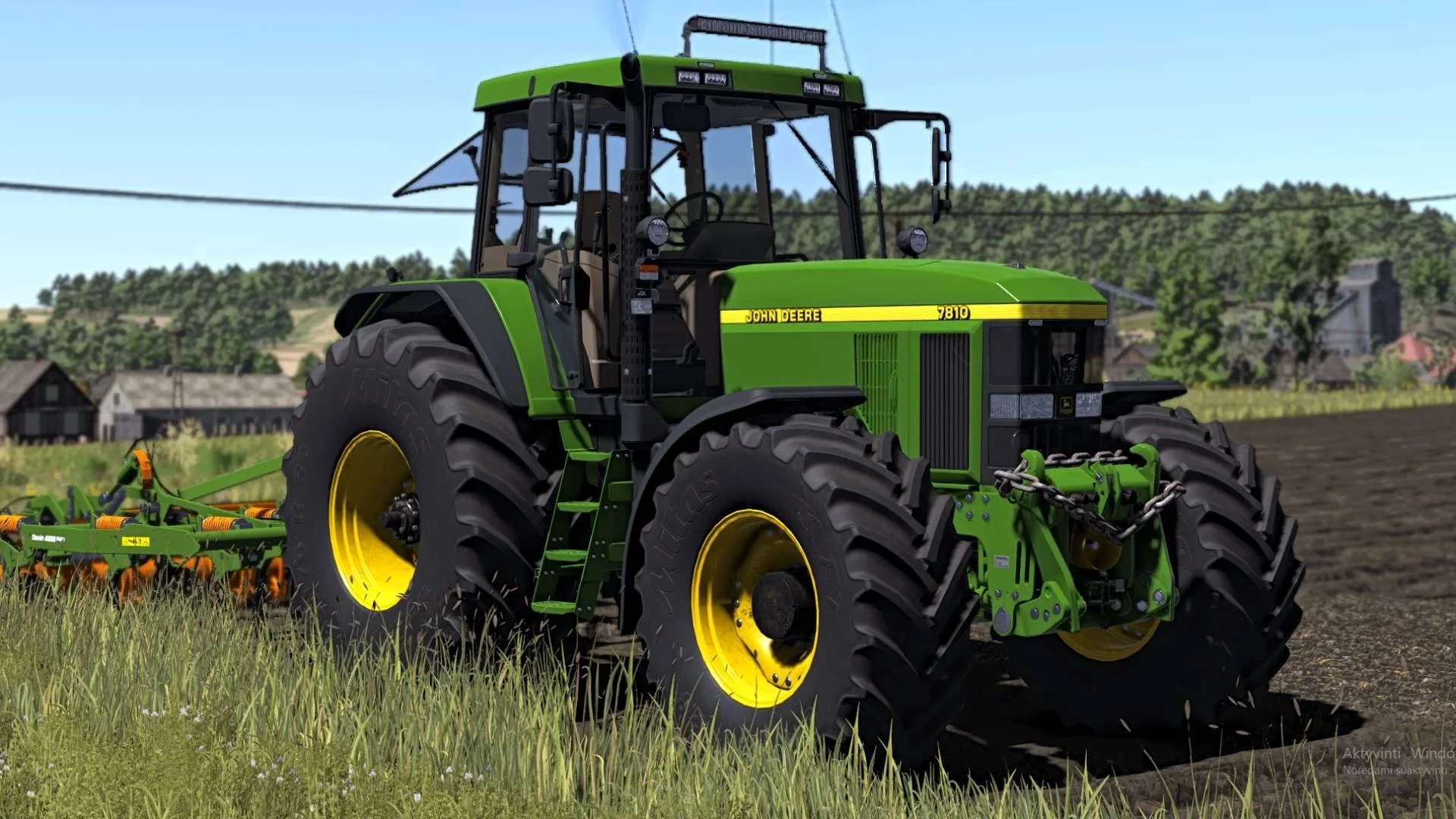 FS25 John Deere 7010 Series Edit v1.1 Tractors Mod FS25 Mod Free Download