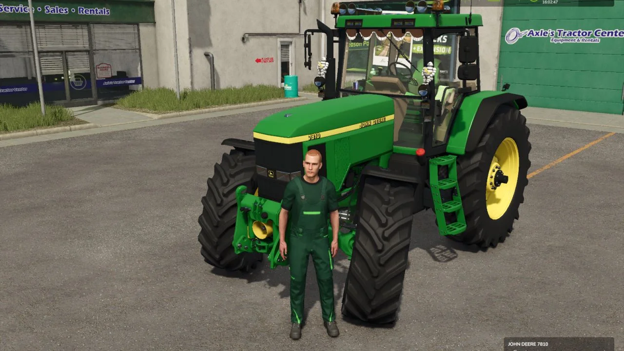 FS25 John Deere 7010 Series v1.0 Tractors Mod FS25 Mod Free Download