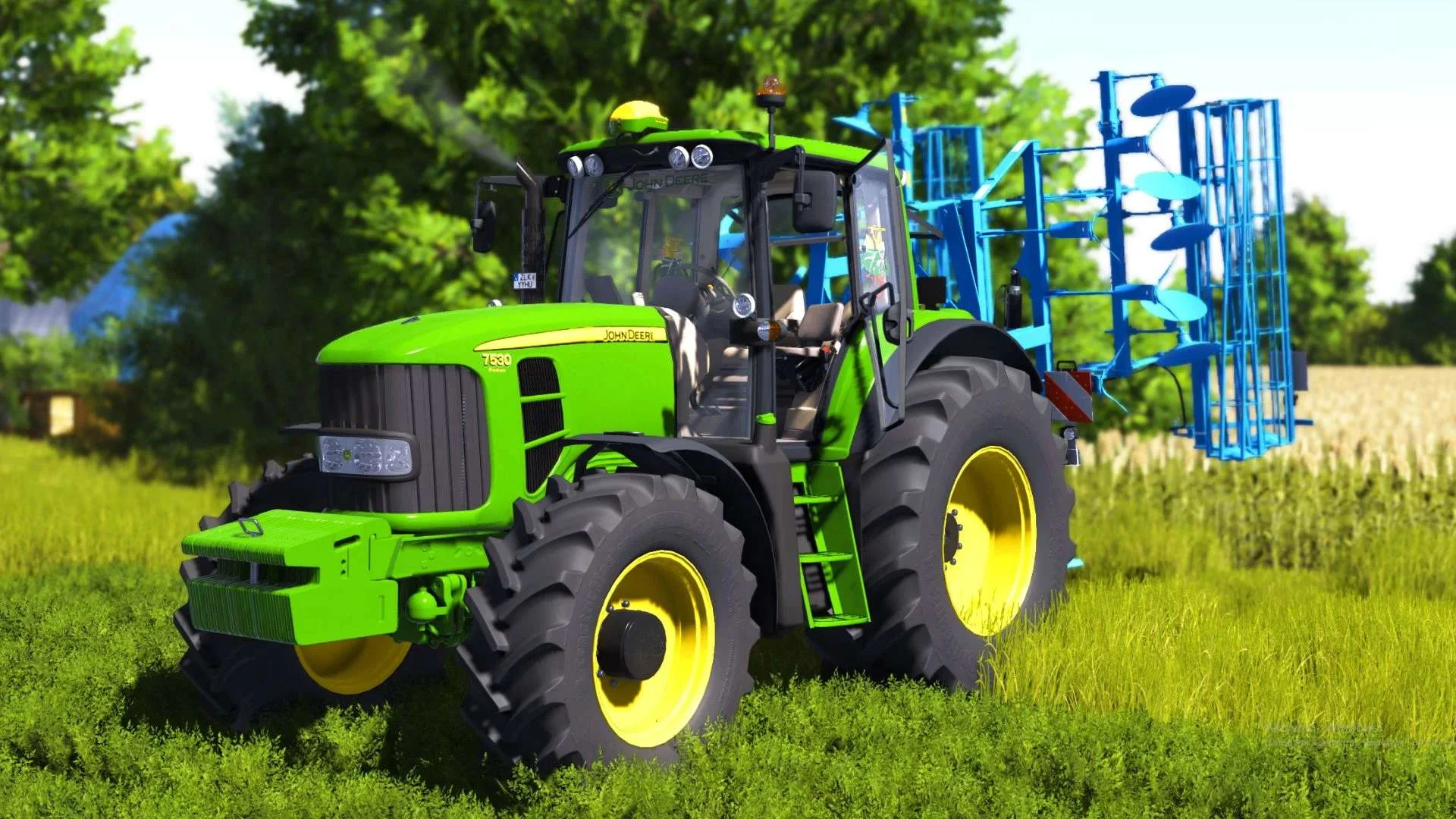 FS25 John Deere 7030 Premium v1.0.0.1 Tractors Mod FS25 Mod Free Download