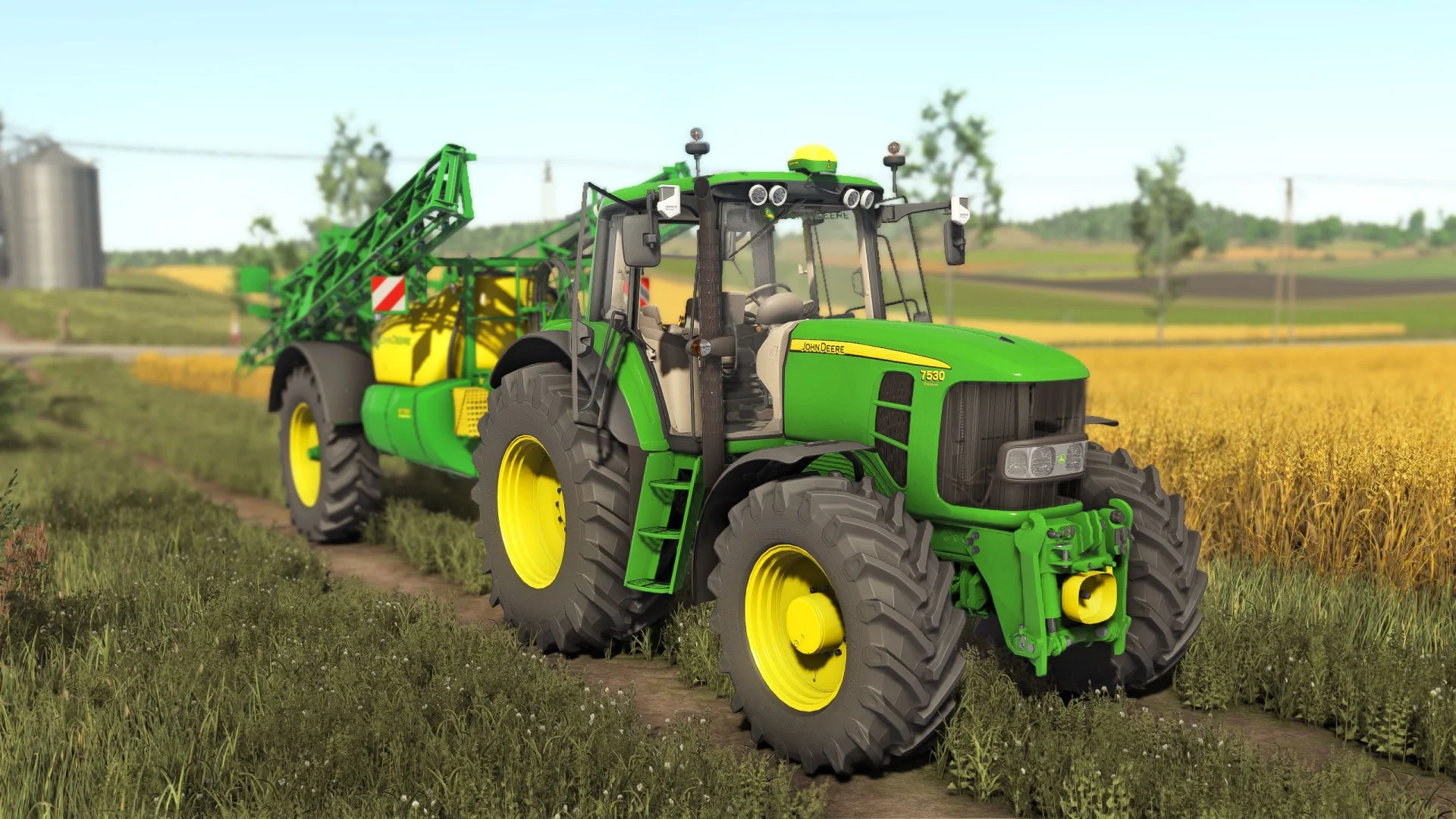 FS25 John Deere 7030 Premium V1.1 Tractors Mod FS25 Mod Free Download