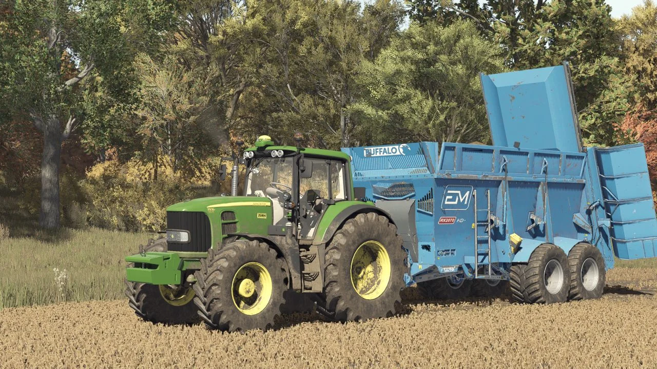 FS25 John Deere 7030 Series v1.0 Tractors Mod FS25 Mod Free Download