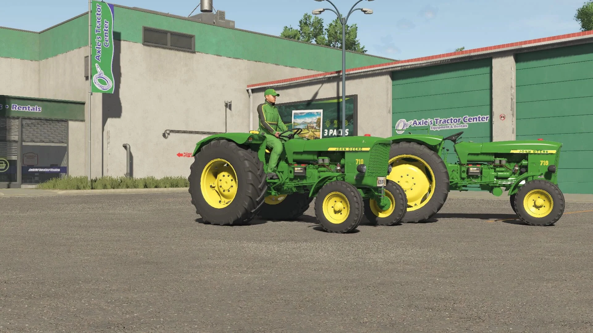 FS25 John Deere 710 v1.0 Tractors Mod FS25 Mod Free Download