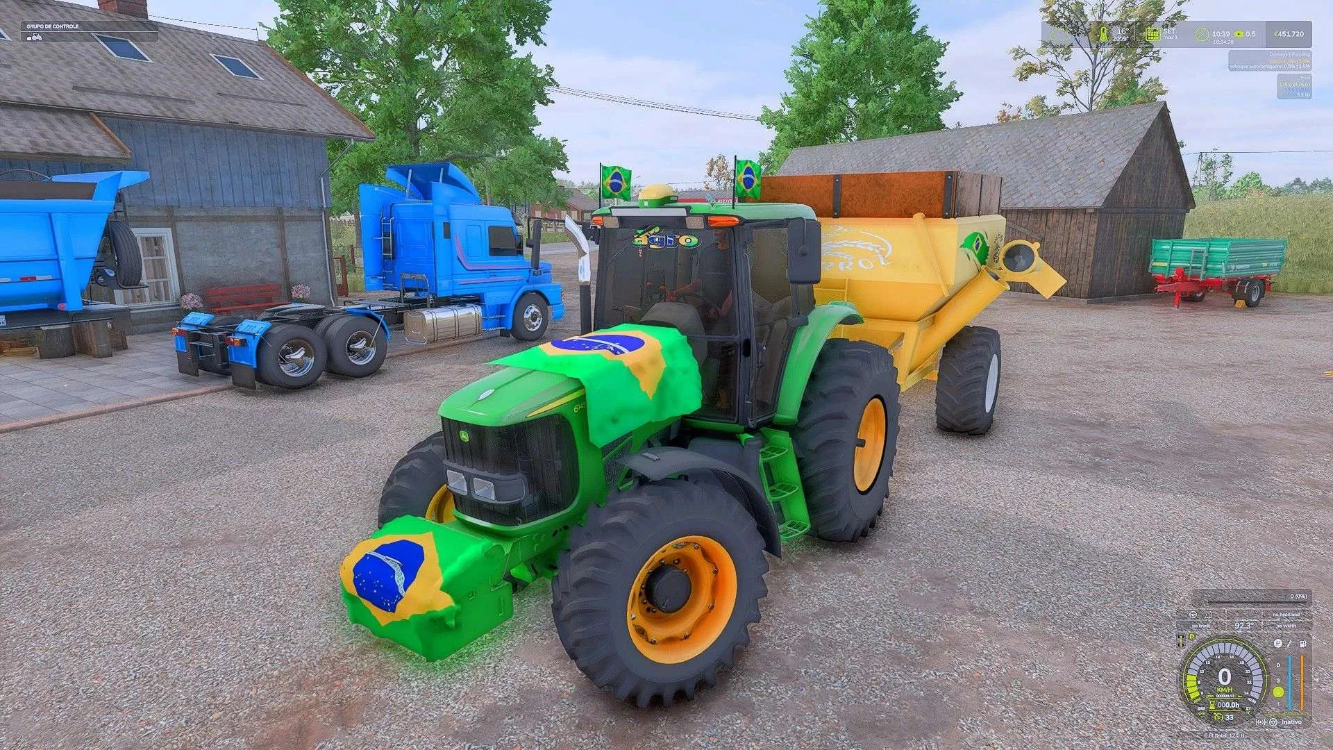 FS25 John Deere 7515 v1.0 Tractors Mod FS25 Mod Free Download