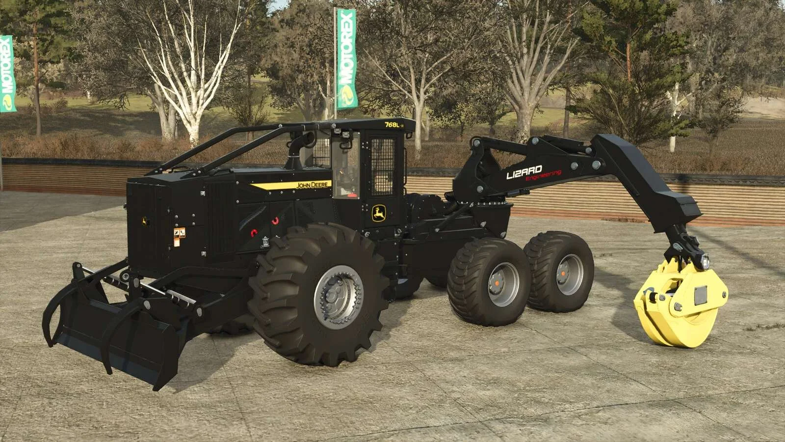 FS25 John Deere 768L-II SwingBoom v1.0 Tractors Mod FS25 Mod Free Download