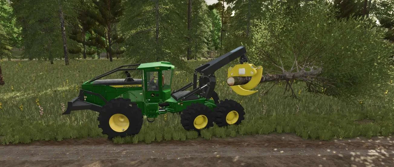 FS25 John Deere 768l v1.0 Tractors Mod FS25 Mod Free Download