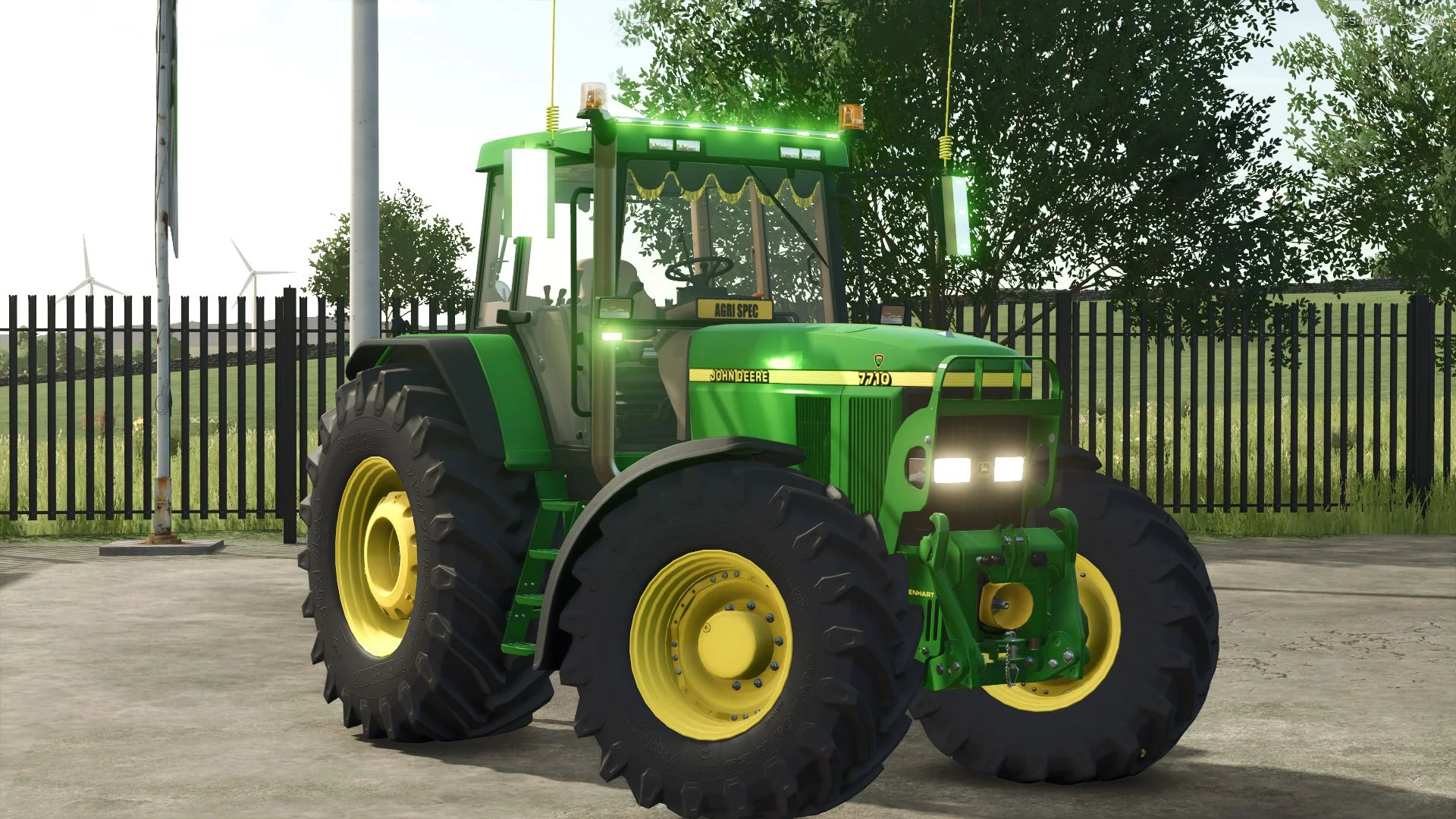 FS25 John Deere 7710 Edit V1.0 Tractors Mod