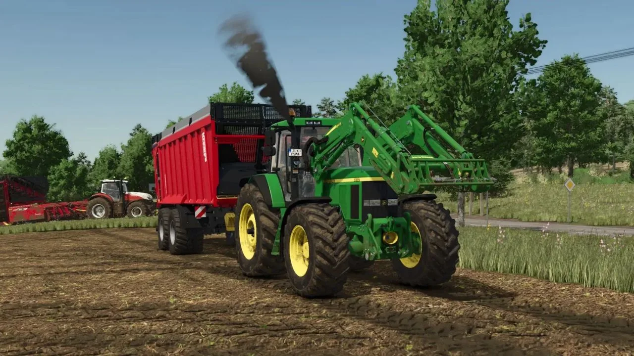 FS25 John Deere 7810 (sound changes) V1.0 Tractors Mod FS25 Mod Free Download