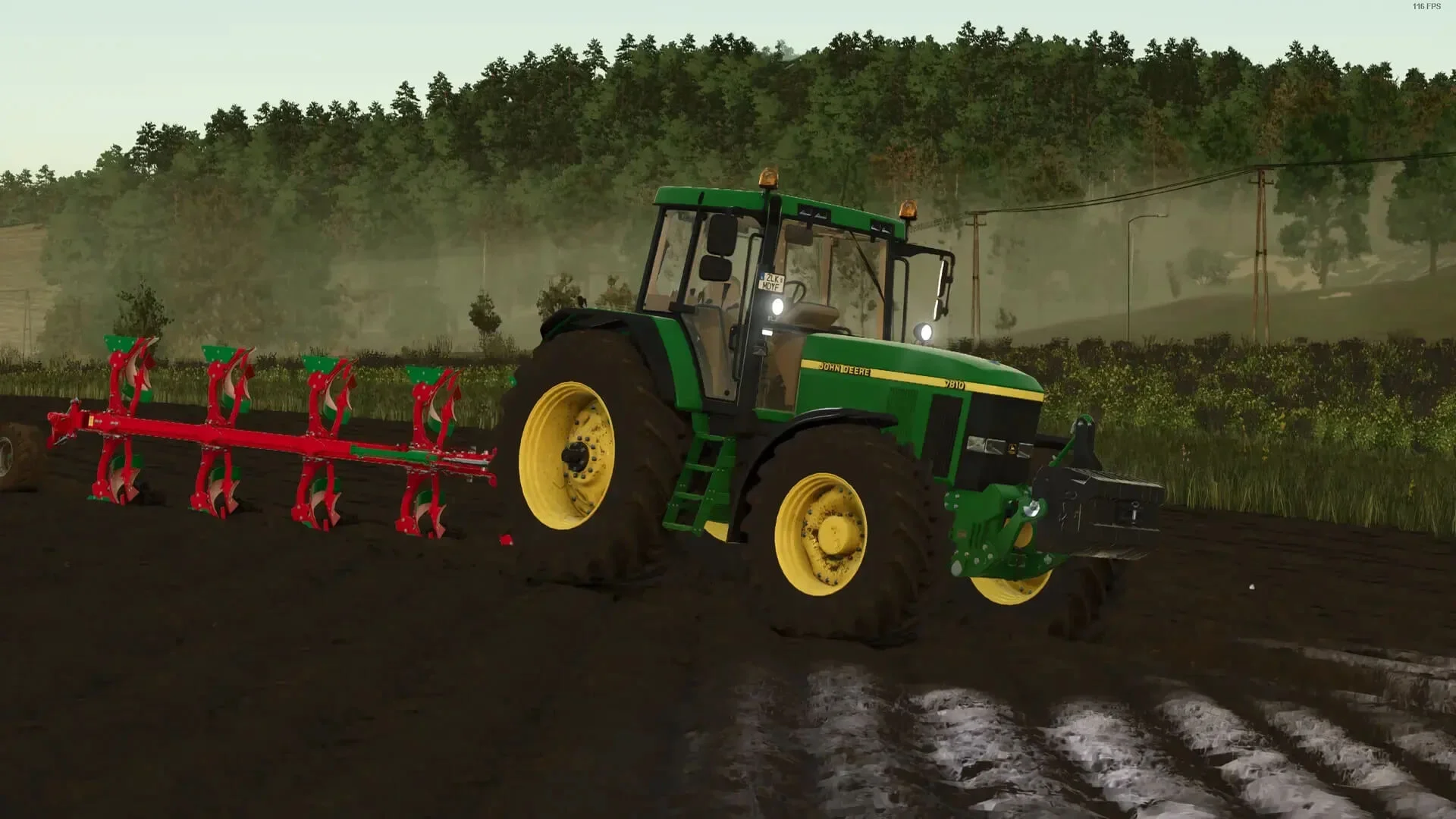 FS25 John Deere 7810 Better Sound v1.0 Tractors Mod FS25 Mod Free Download