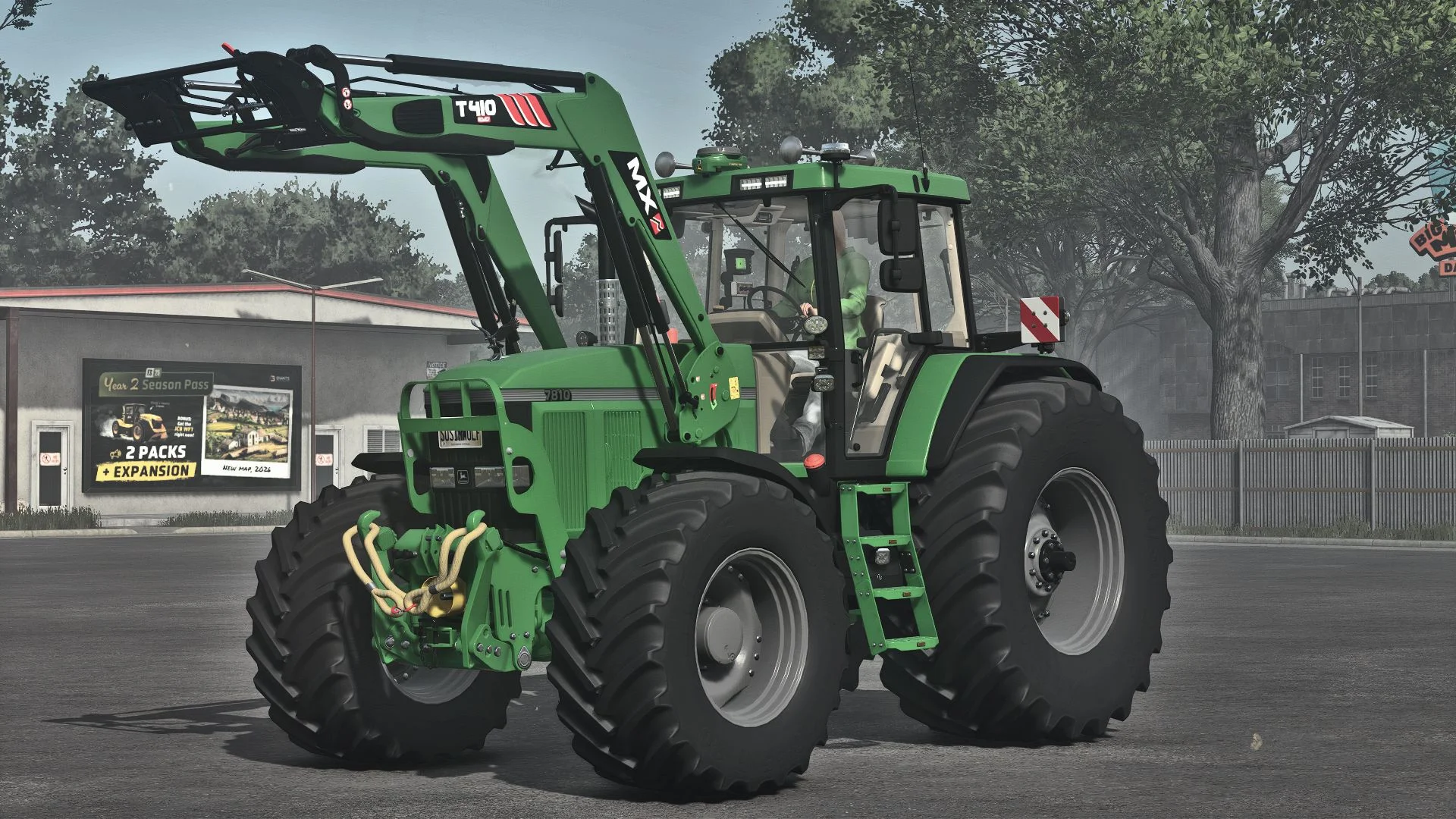 FS25 John Deere 7810 FR12 V1.5.1.6 Tractors Mod
