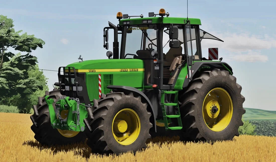 FS25 John Deere 7810 modified v1.0 Tractors Mod FS25 Mod Free Download