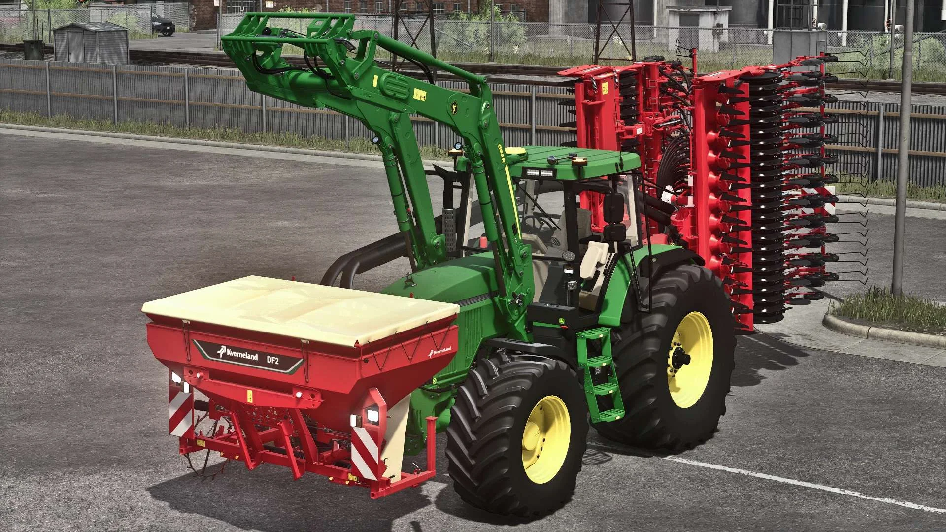 FS25 John Deere 7810 Series F12 v1.5.1.6 Tractors Mod