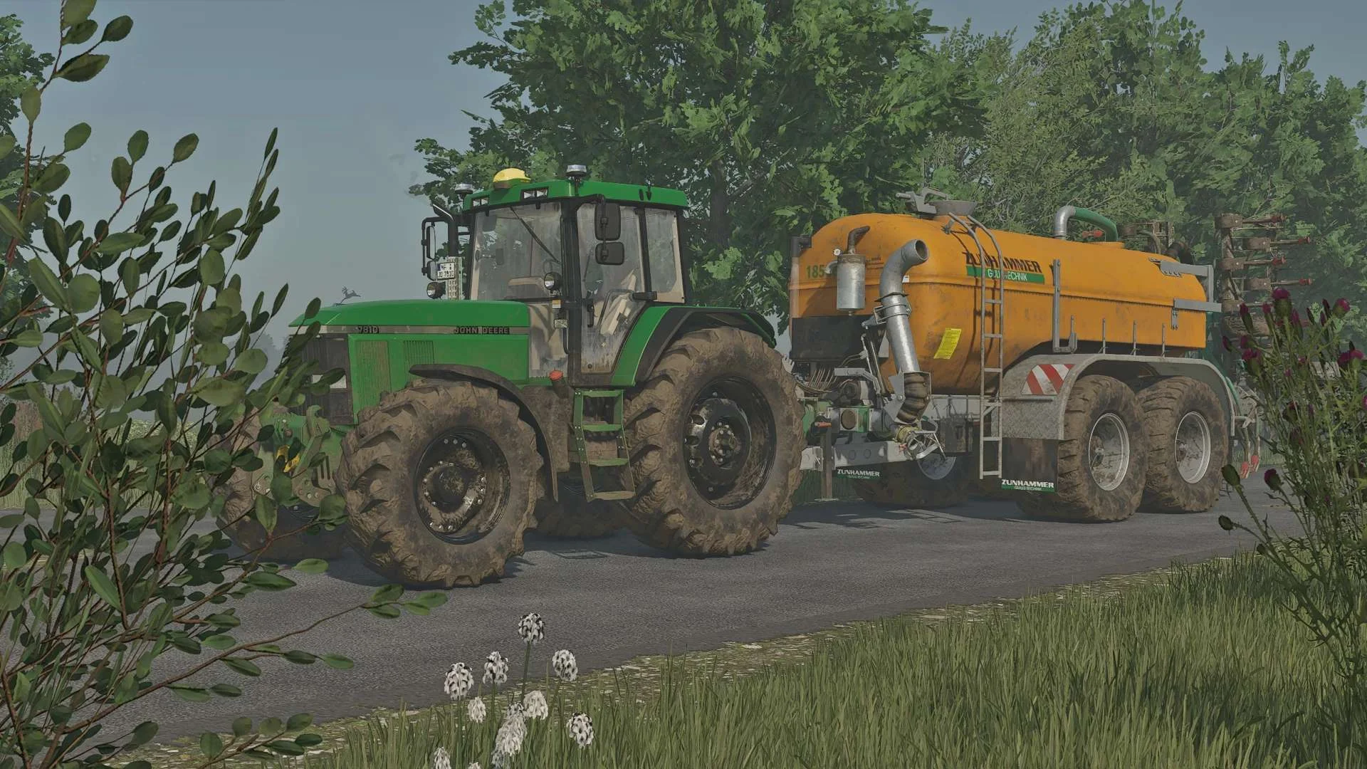 FS25 John Deere 7810 v1.0.0.1 Tractors Mod FS25 Mod Free Download